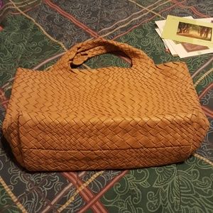 Genuine leather handbag